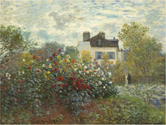 Wrapped Canvas Wall Art – Claude Monet ‘The Artist’S Garden in Argenteuil’ Wall