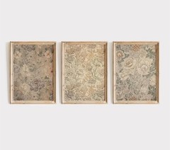 Vibrant Unframed Flower Poster Set – 12×16 Inch Canvas Prints for Home Elegance