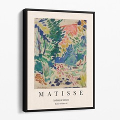 Henri Matisse – Landscape at Collioure Canvas Wall Art Print