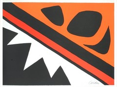 ALEXANDER CALDER : The Frog and the Saw : Archival Art Print