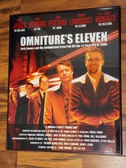 Rare Omniture’s Eleven ( Ocean’s 11 Parody ) 2006 IPO Commemorative Poster