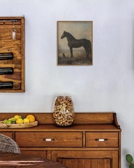 Vintage Horse Framed Wall Art Farmhouse Animal Canvas Wall Art Horse Pictures…