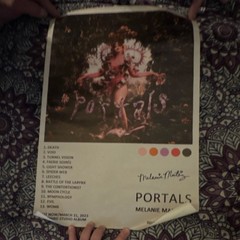 Melanie Martinez Portals Album Vertical Music Poster Multicolor for Teens Adults