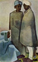People from the Mountains : Amrita Sher-Gil : Archival Quality Art Print