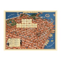 Old Map of San Francisco, CA 1940 – Vintage San Francisco Ca