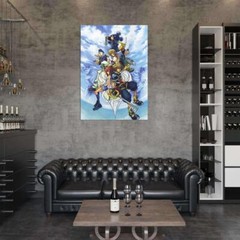 62084 Kingdom Hearts Boy 1 2 Game Wall Decor Print Poster