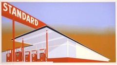 Standard Station By Ed Ruscha – Quality Matte Print – FRAME ME