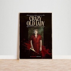 Crazy Old Lady Horror Movie Shudder Original Film Poster