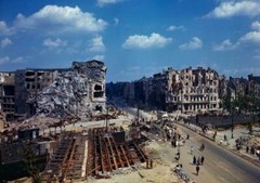 BERLIN GERMANY WWII WORLD WAR GLOSSY POSTER PICTURE PHOTO PRINT aerial view 3524