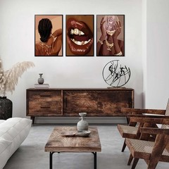 Black Girl Posters Wall Art Set of 3 Black Woman African American Women Wall …
