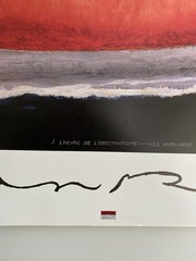 Man Ray Lips Poster Artpost Fotofolio Editions 1988 52.5″ X 25″