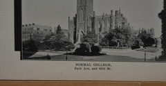 Antique New York City 1904 Art Print Trinity Church Cornell University Wall Art