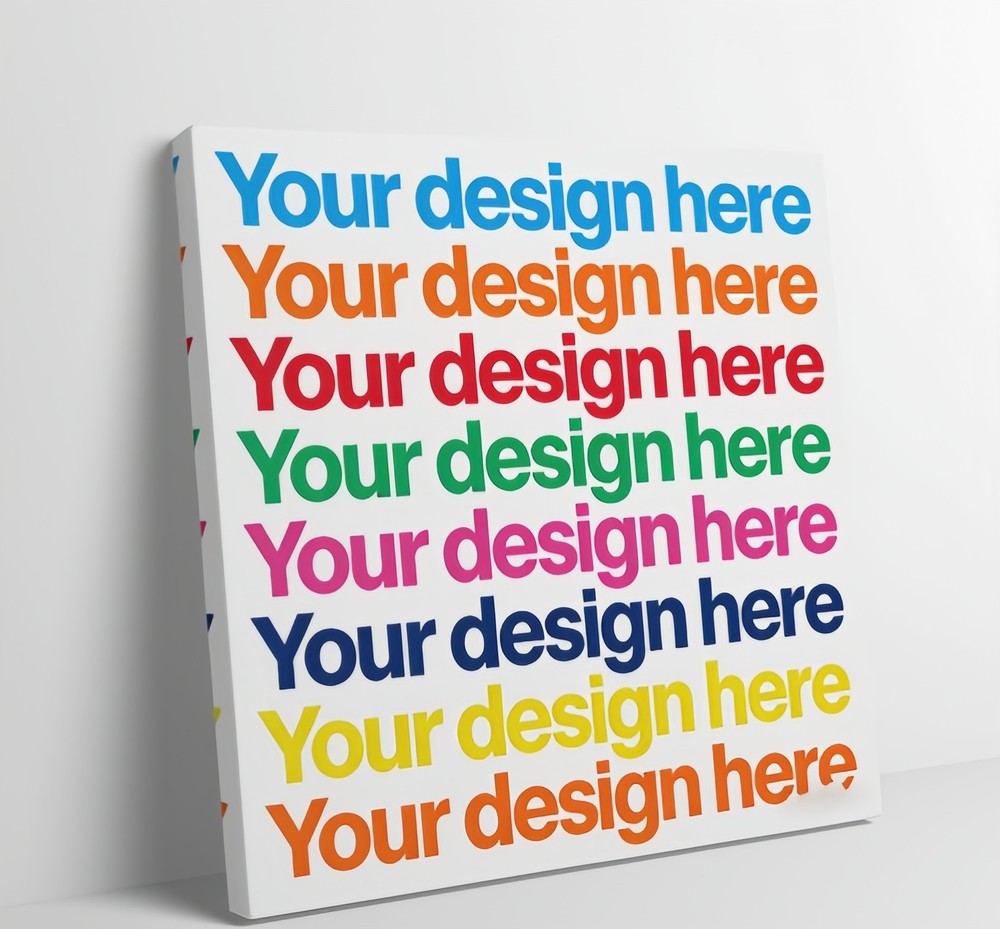 Family New Home Custom Photo Frameless Canvas Wall Decor Gift for Mom Dad