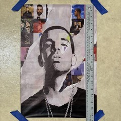 Drake – Hip Hop – Rap Artist ✅ Canvas Poster Print Wall Art Man Cave ✅ 12×18 in