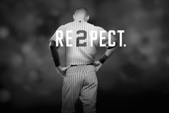 Derek Jeter Re2pect New York Yankees Art Wall Indoor Room Poster – POSTER 20×30
