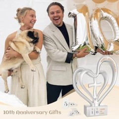 Wedding Heart Sculpture Gifts Best Wedding Gifts for Couple Parents Anniversary