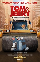 BB4657 Tom & Jerry Film By Tim Story 2021 Anime Movie Poster 11×17