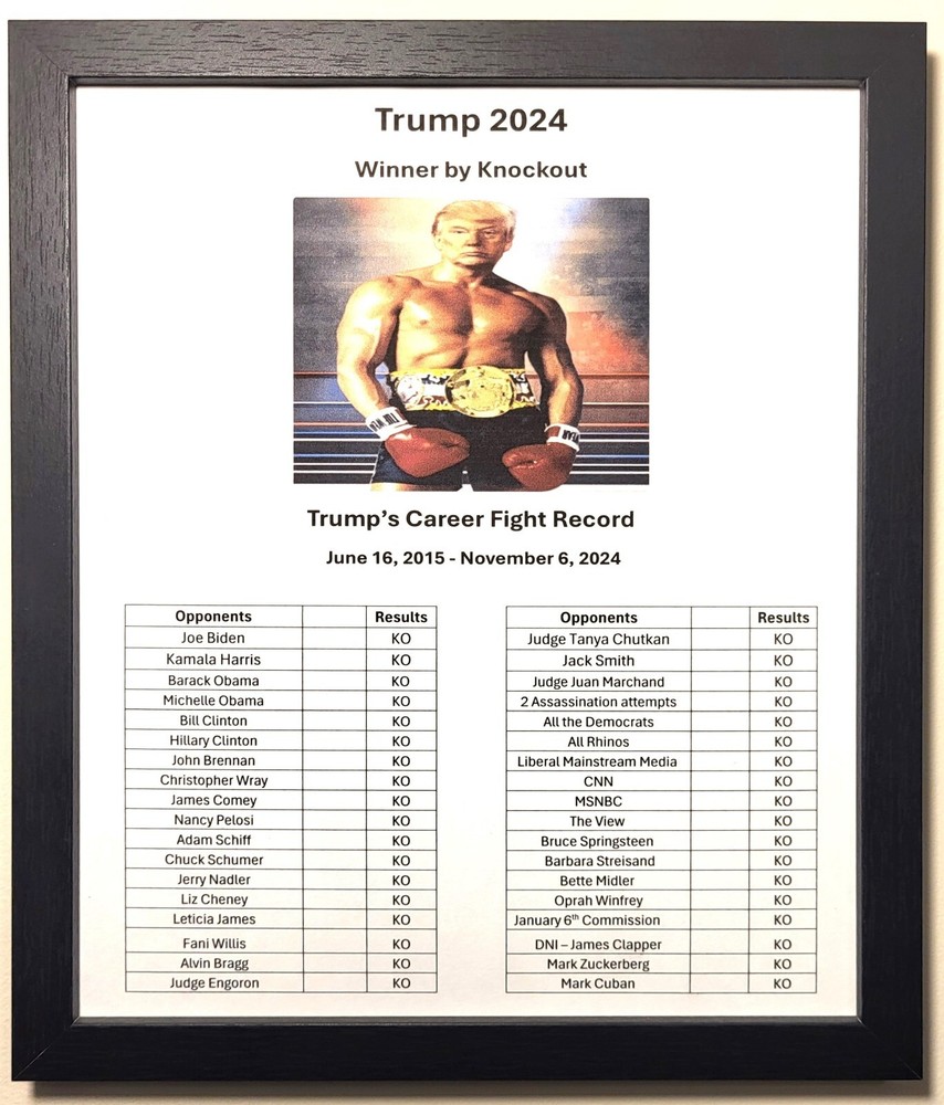 Trump KO Winner