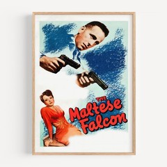 The Maltese Falcon (1941) Movie Poster Wall Art Print