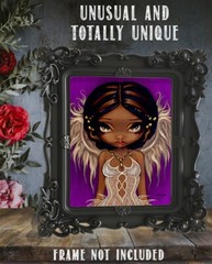 Strangeling Lovely Eyes – 11×14 Unframed Art Print Poster – Decor and Gift