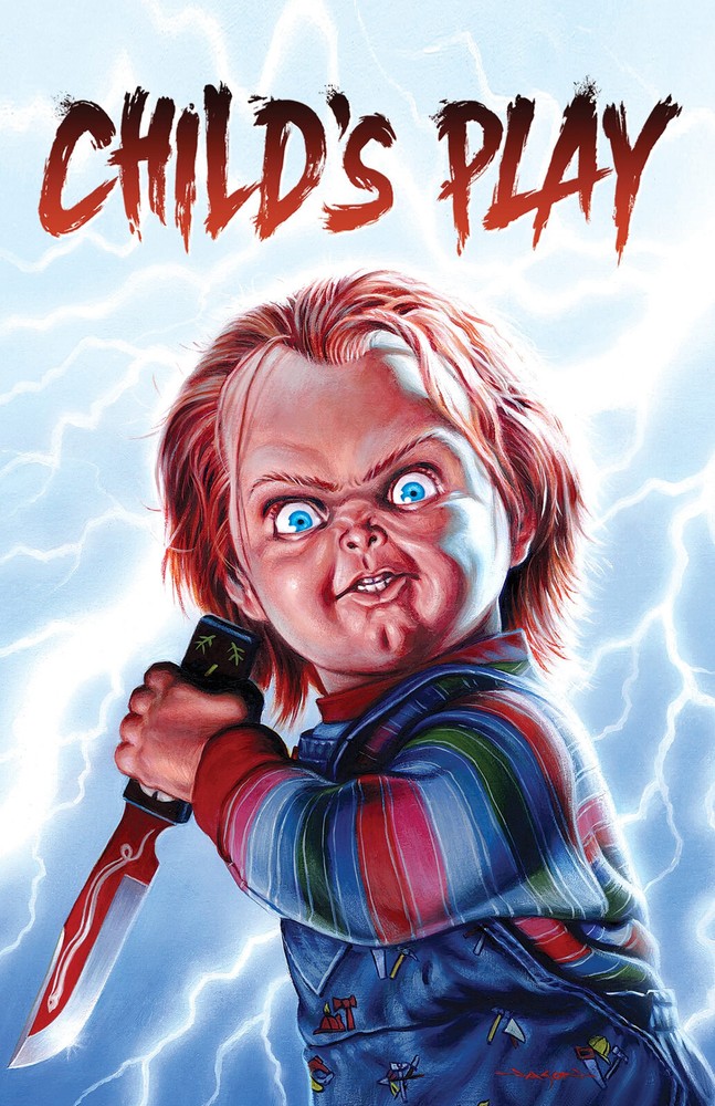 AA0865 Childs Play Film By Tom Holland 1988 Doll Movie Poster 11×17