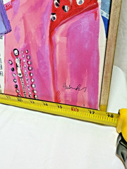 Golden Girls Paintings 24×18 Canvas Acrylic Original Artist Heather Perry