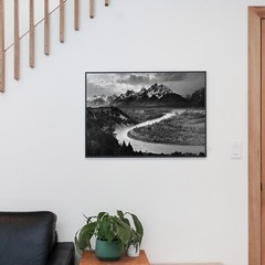 Ansel Adams The Tetons and the Snake River, Grand Teton National Park Art Print