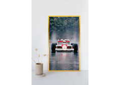 Vintage F1 Marlboro Racing Poster Set of 5 – Wall Art Prints – Retro Home Decor