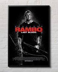 Rambo Last Blood 2019 Movie Poster 24″x36″ Glossy Unframed 19106