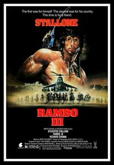 Rambo 3 Alt. Movie Poster Print & Unframed Canvas Prints
