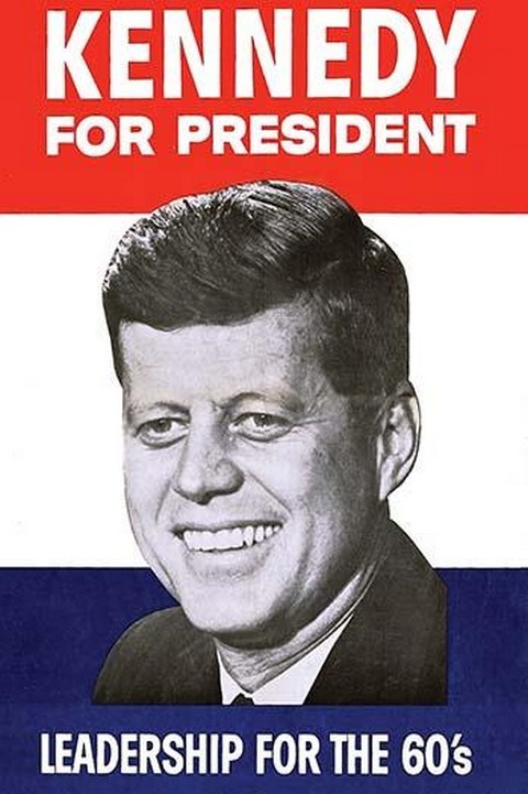 Kennedy for President – 1960 Campaign Poster Poster Print