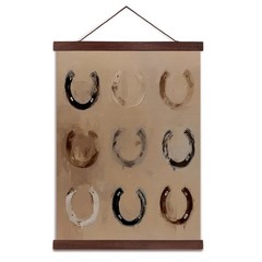 Neutral Western Wall Art Decor,Southwestern Horseshoes Print, Modern Country …