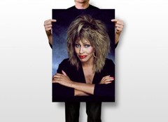 Tina Turner Posing American Musican Singer Wall Art Home Decor – POSTER 20″x30″