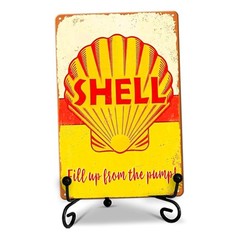 Vintage Gas Tin Signs Retro Oil Metal Signs for Garage Man Cave Bar Wall Decor 5