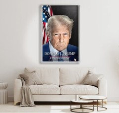45th 47th President Donald J. Trump with America Great 24×36 11×17 In Poster
