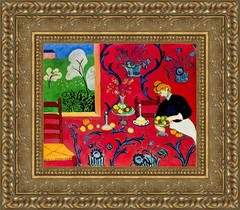 Henri Matisse: Harmony in Red | Framed Canvas Reproduction