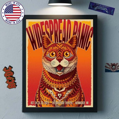 Widespread Panic Milwaukee Wisconsin 2025 Event Poster