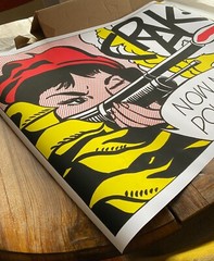 CRAK! de Roy Lichtenstein – 1964 – Poster