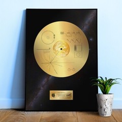 NASA Voyager 1 Golden Record — space poster, science poster
