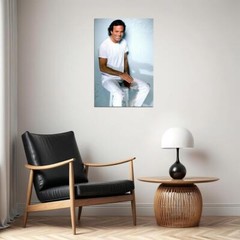 75751 JULIO IGLESIAS WHITE T-SHIRT COLOR Wall Print Poster US