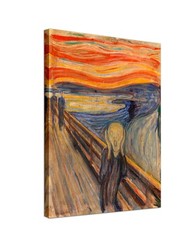 Edvard Munch The Scream Canvas Print , Giclée Fine Art Wall Art, Modern Artwork