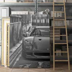 Ferrari F40 Vintage Sports Cars Classic Canvas Print Wall Art