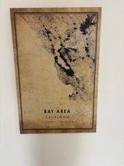 Bay Area Decorative Map