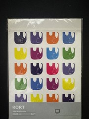NEW IKEA KORT Penny Bean 5×7 Art Cards Prints Pack of 3