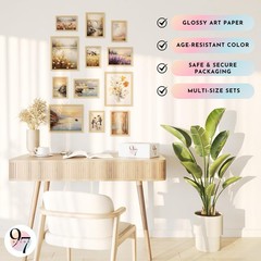 97 Decor Vintage French Country Wall Art – Neutral 8×10,