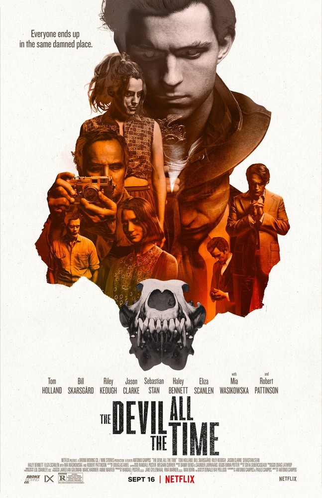 BB3793 The Devil All the Time Film 2020 Cast Movie Poster 11×17