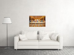 African American The Last Supper Oil Painting Wall Art Home Decor – POSTER 20×30
