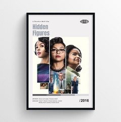 Hidden Figures Movie Poster Print, Wall Art – Unframed