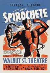 Spirochete Presented the Federal Theater Division of WPA WPA Poster Print
