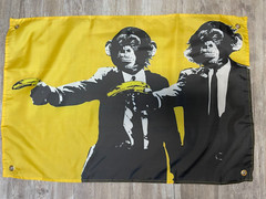 Bad Monkey Fabric Flag Poster 2′ x 3′ (4 Grommets) New Sealed US SELLER
